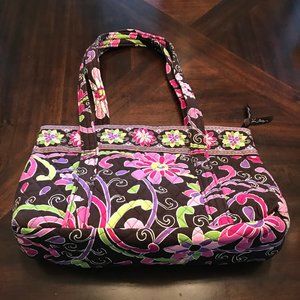 Vera Bradley "Purple Punch" medium tote